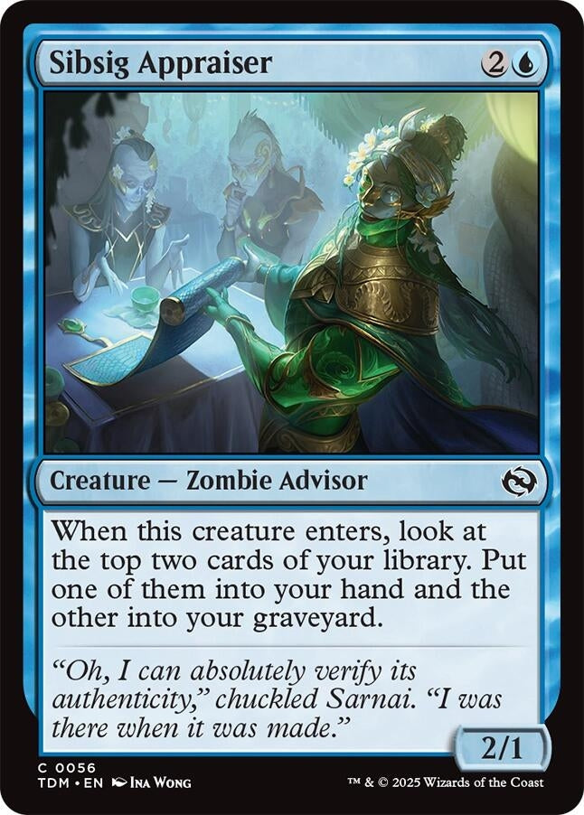 Image for Sibsig Appraiser (56) (TDM) - Magic: The Gathering