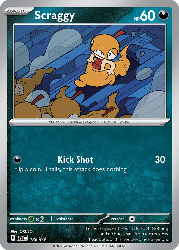 Image for Scraggy - 186 (186) (SVP) - Pokemon
