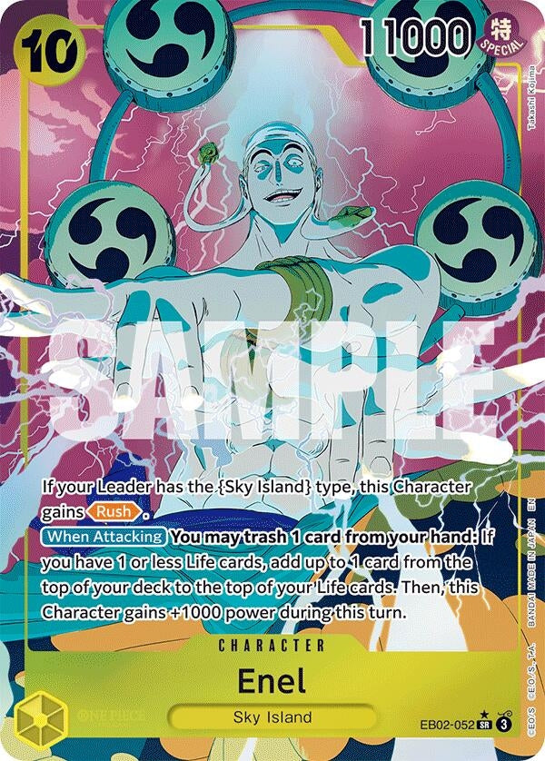 Enel (Alternate Art) (EB02-052) (EB-02)