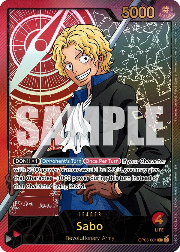 Sabo (SP) (OP05-001) (EB-02)