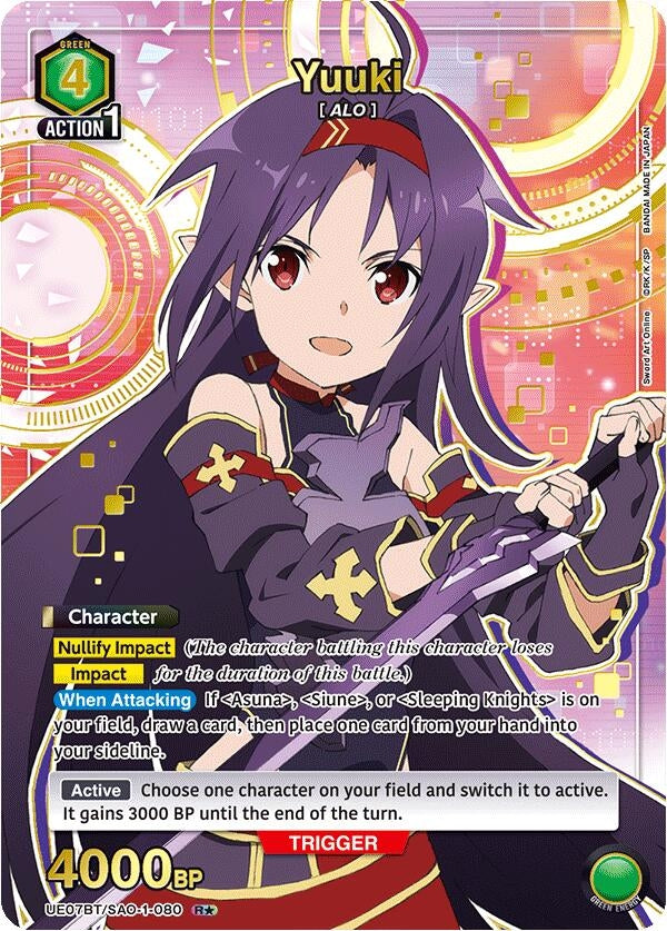 Yuuki (080) (R*) (UE07BT/SAO-1-080) (UE07BT)