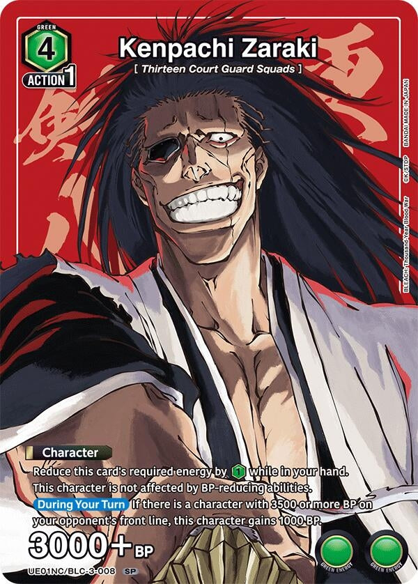 Image for Kenpachi Zaraki (UE01NC/BLC-3-008) (UE01NC) - Union Arena