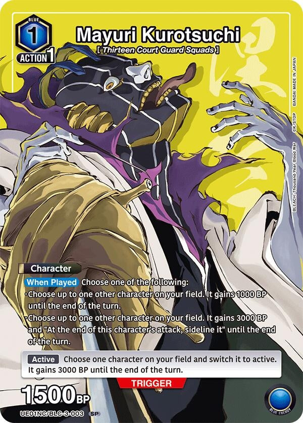 Image for Mayuri Kurotsuchi (UE01NC/BLC-3-003) (UE01NC) - Union Arena