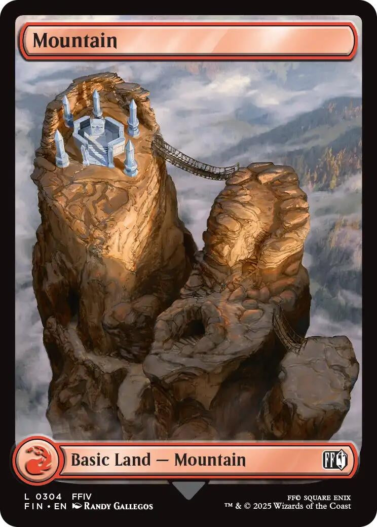 Image for Mountain (0304) (304) (FIN) - Magic: The Gathering
