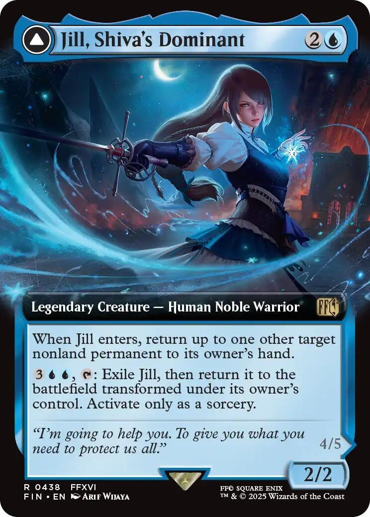 Image for Jill, Shiva's Dominant (Extended Art) (438) (FIN) - Magic: The Gathering