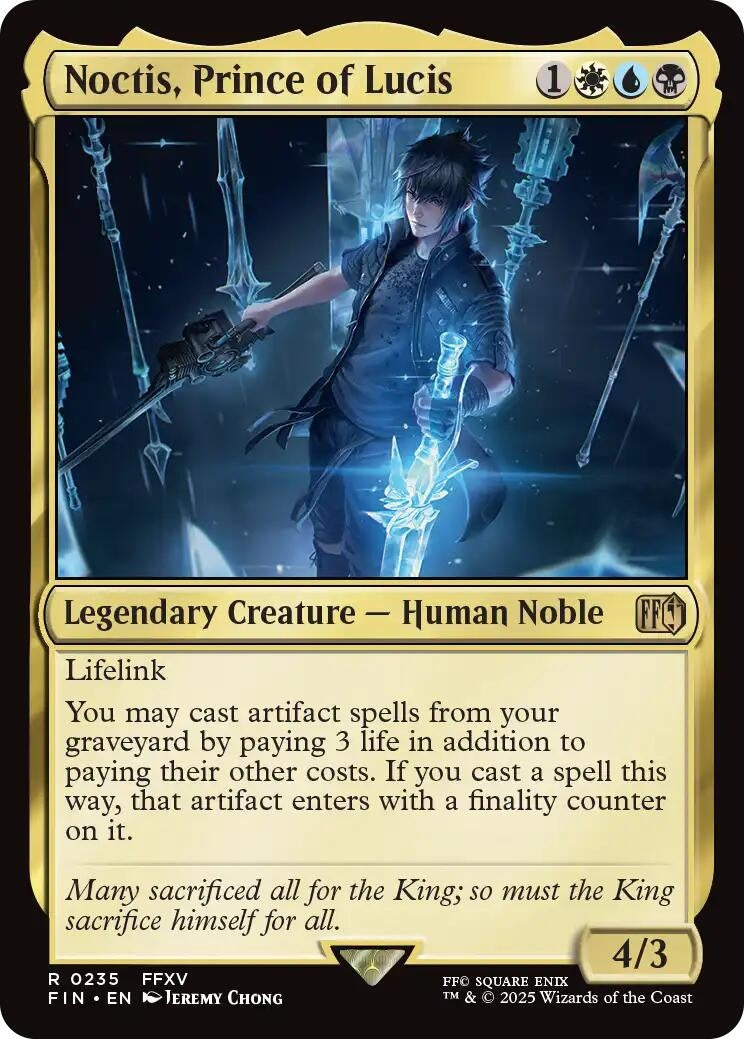 Image for Noctis, Prince of Lucis (235) (FIN) - Magic: The Gathering