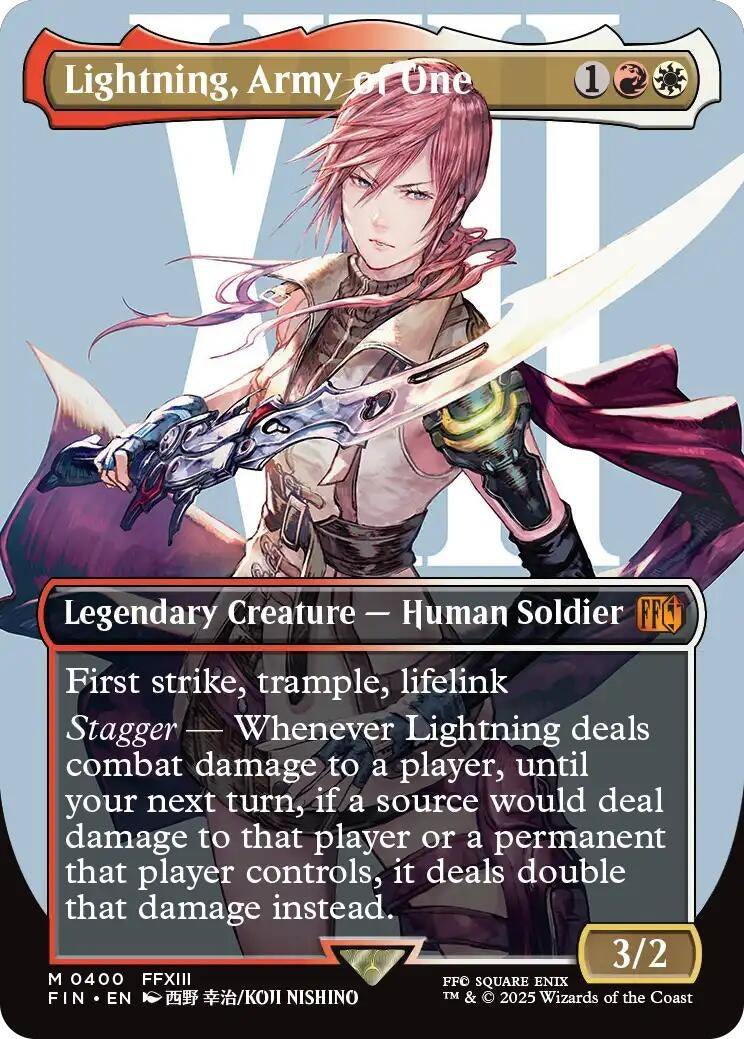 Lightning, Army of One (Borderless) (0400) (400) (FIN)