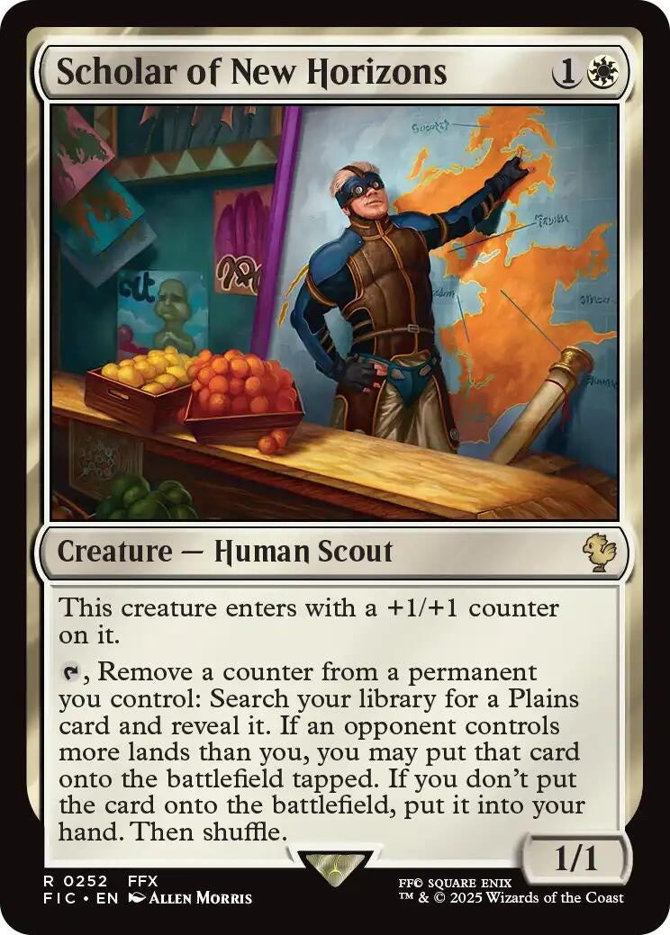 Image for Scholar of New Horizons (252) (FIC) - Magic: The Gathering