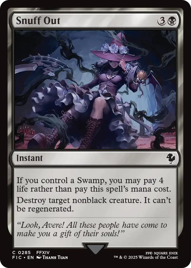 Image for Snuff Out (285) (FIC) - Magic: The Gathering