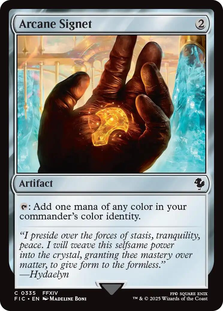 Image for Arcane Signet (0335) (335) (FIC) - Magic: The Gathering