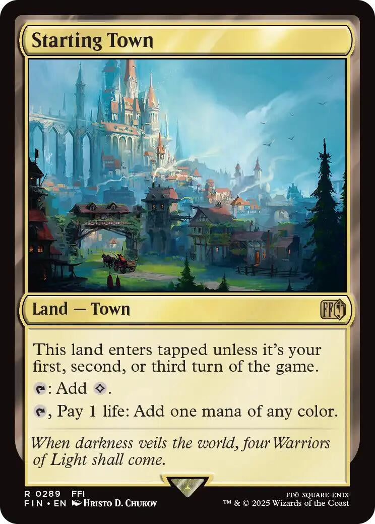 Image for Starting Town (289) (FIN) - Magic: The Gathering