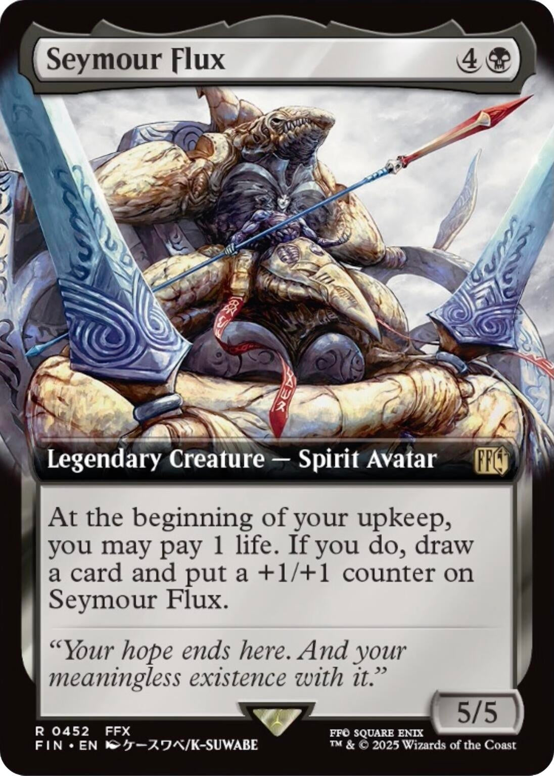 Image for Seymour Flux (Extended Art) (452) (FIN) - Magic: The Gathering