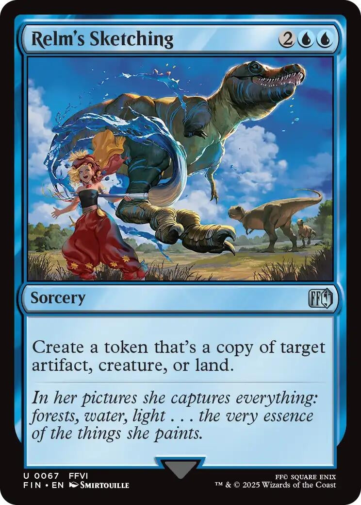 Image for Relm's Sketching (67) (FIN) - Magic: The Gathering