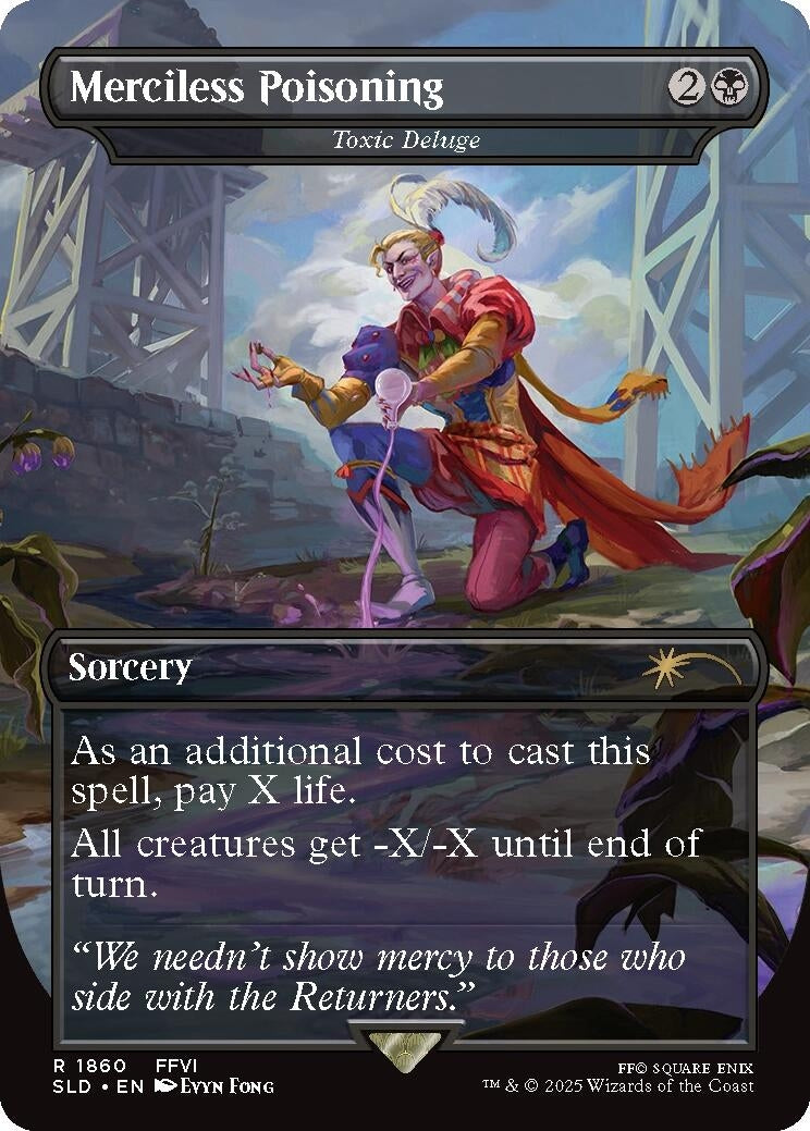 Image for Merciless Poisoning - Toxic Deluge (1860) (SLD) - Magic: The Gathering