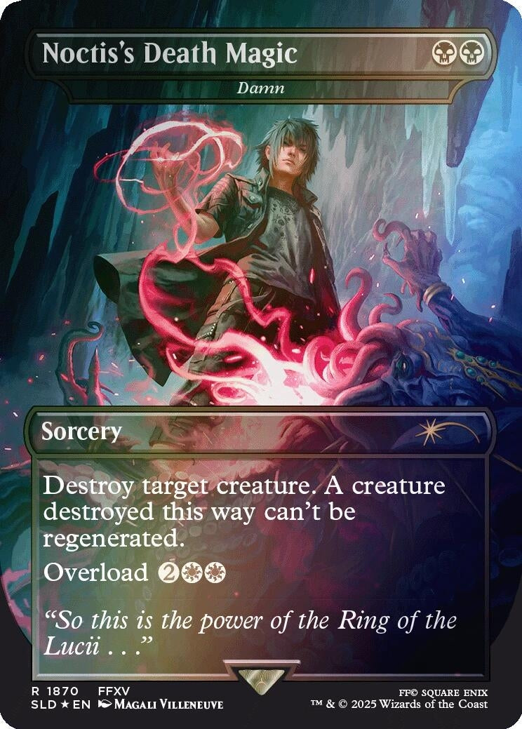 Noctis's Death Magic - Damn (Rainbow Foil) (1870) (SLD)