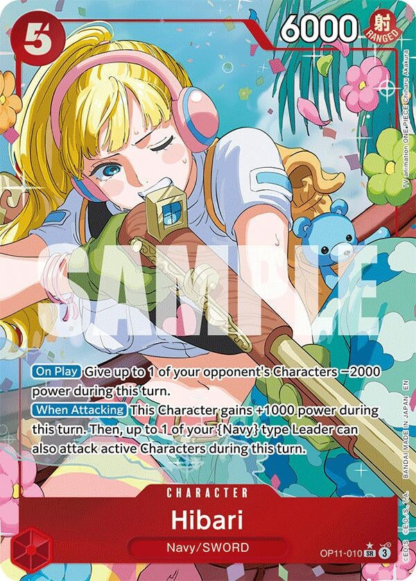 Image for Hibari (Alternate Art) (OP11-010) (OP11) - One Piece Card Game