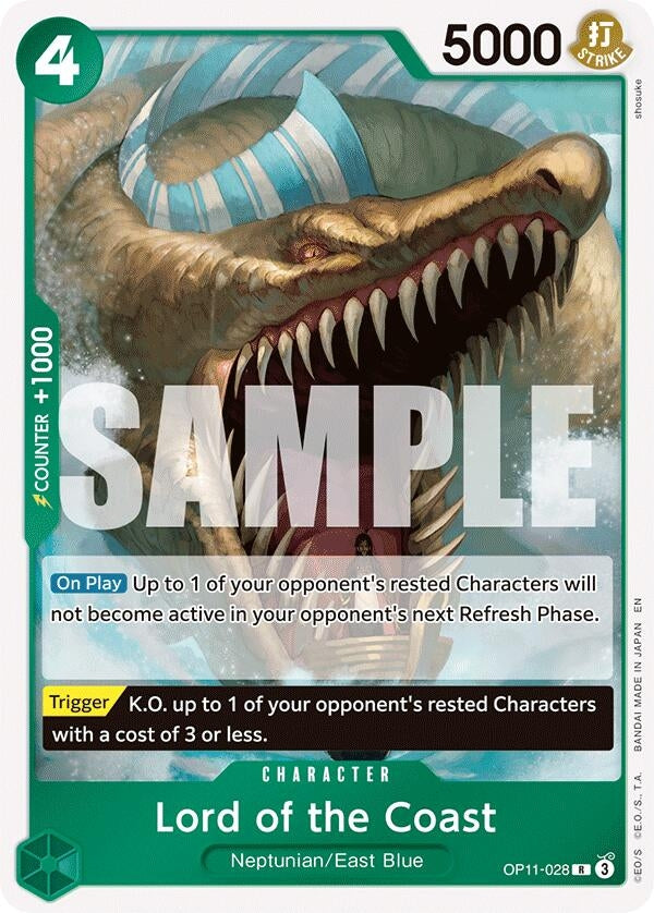Image for Lord of the Coast (OP11-028) (OP11) - One Piece Card Game