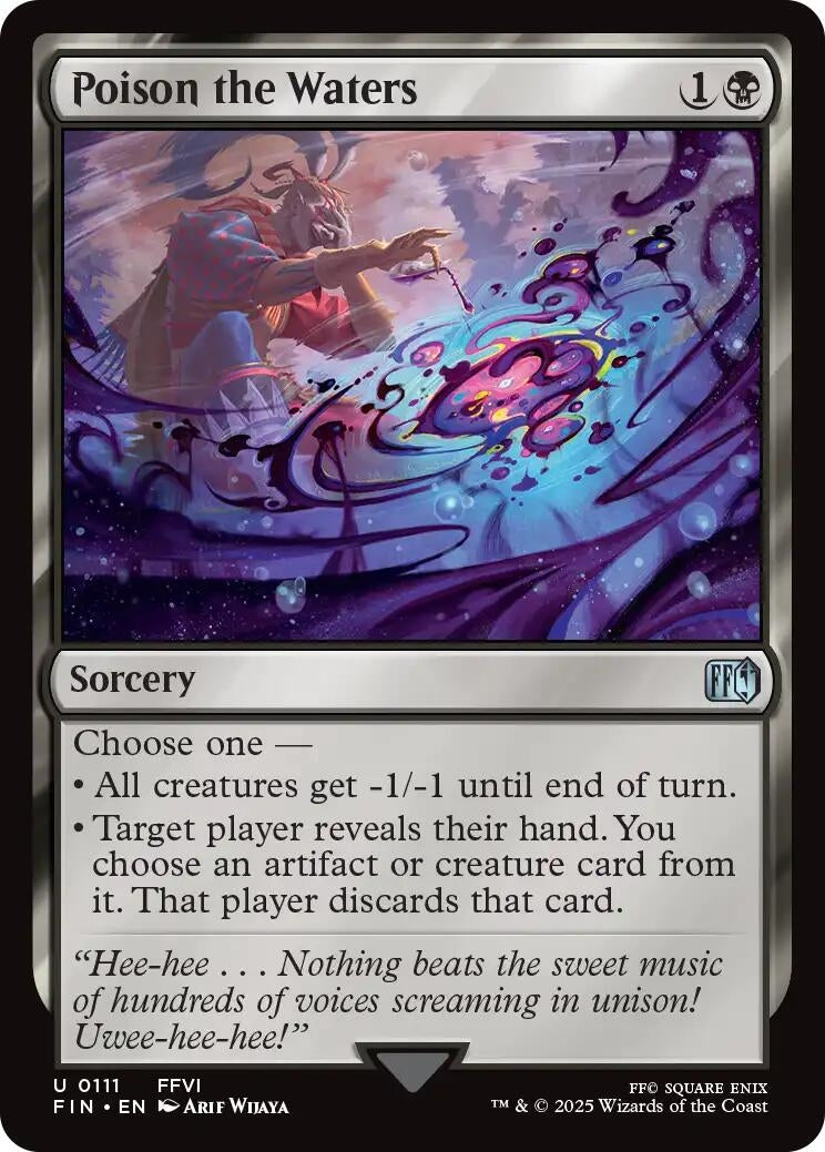 Image for Poison the Waters (111) (FIN) - Magic: The Gathering