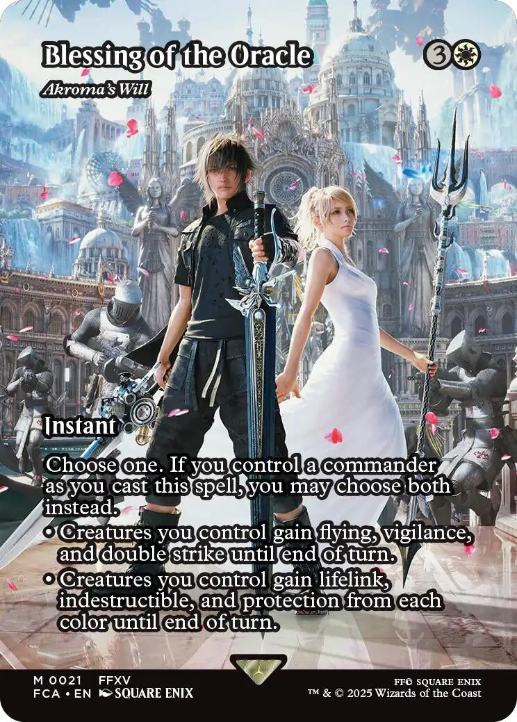 Blessing of the Oracle - Akroma's Will (Showcase) (21) (FCA)