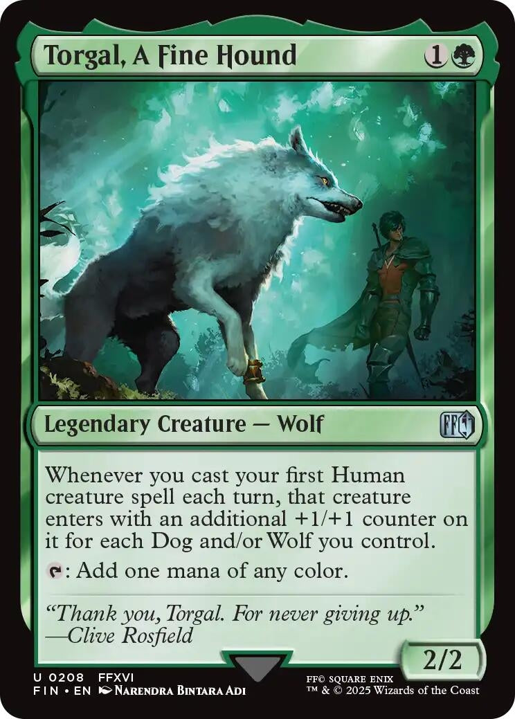 Image for Torgal, A Fine Hound (208) (FIN) - Magic: The Gathering
