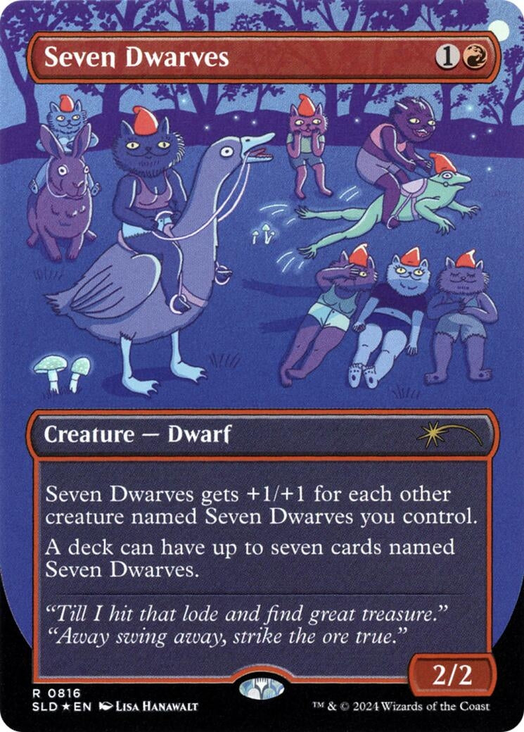 Image for Seven Dwarves (0816) (816) (SLD) - Magic: The Gathering