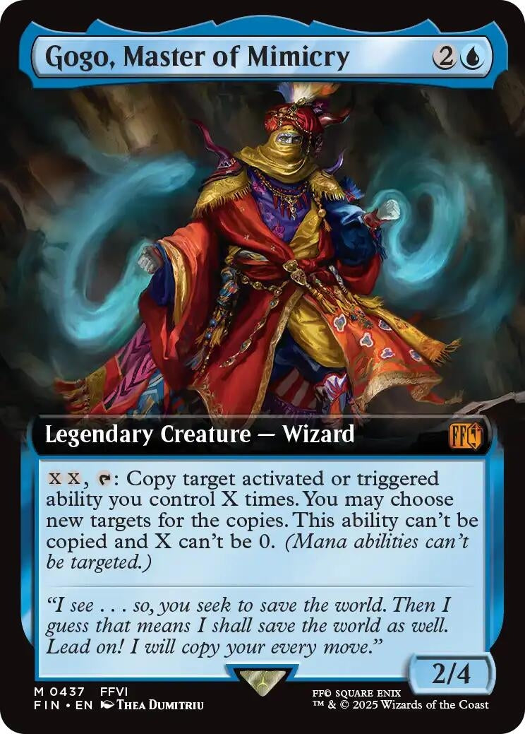 Gogo, Master of Mimicry (Extended Art) (437) (FIN)