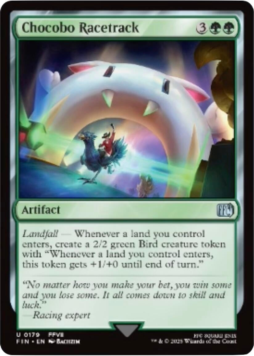 Image for Chocobo Racetrack (179) (FIN) - Magic: The Gathering