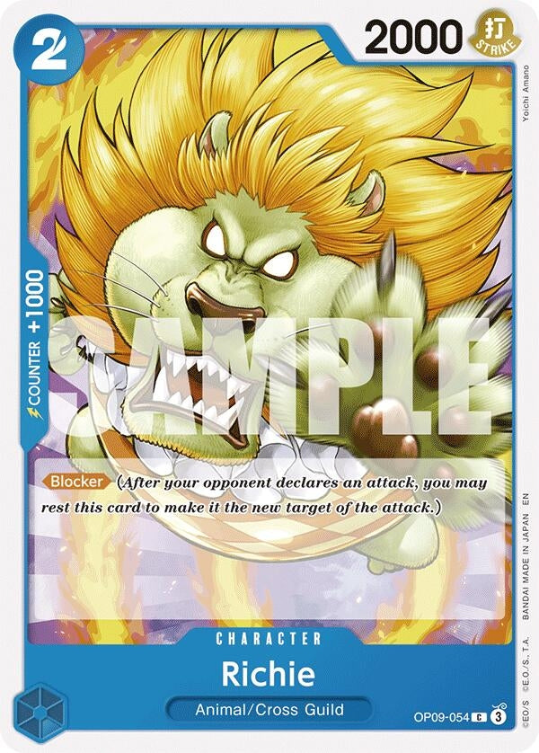 Image for Richie (Reprint) (OP09-054) (ST-25) - One Piece Card Game