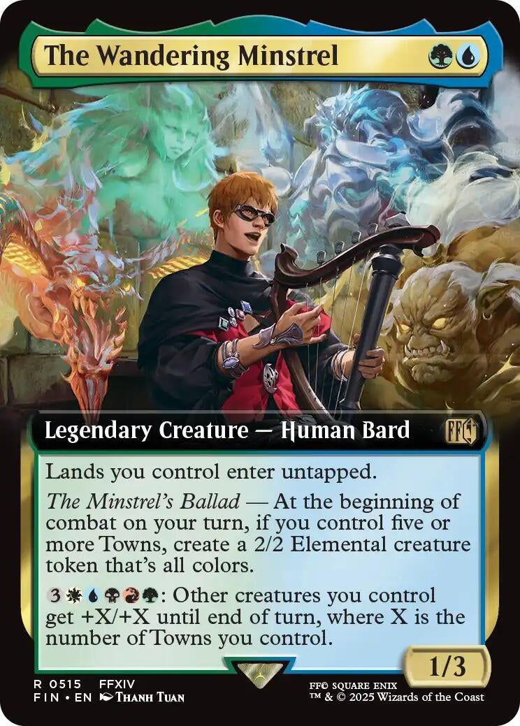 The Wandering Minstrel (Extended Art) (515) (FIN)