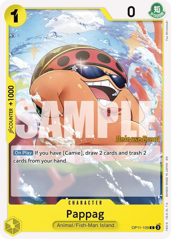 Image for Pappag (OP11-109) - One Piece Card Game