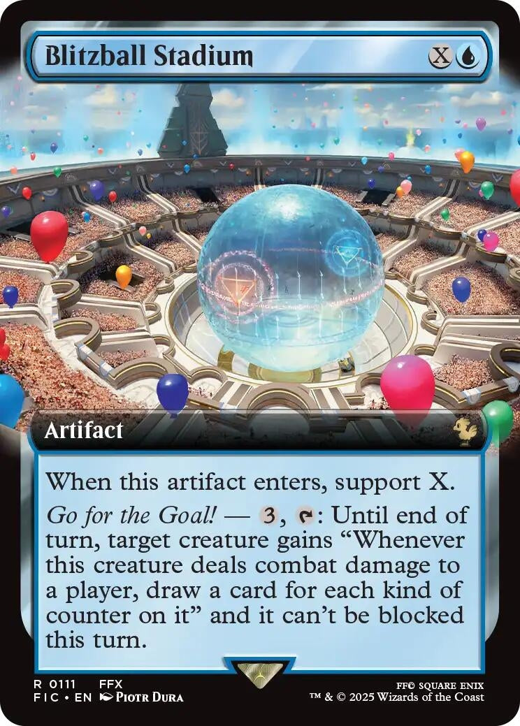 Image for Blitzball Stadium (Extended Art) (111) (FIC) - Magic: The Gathering