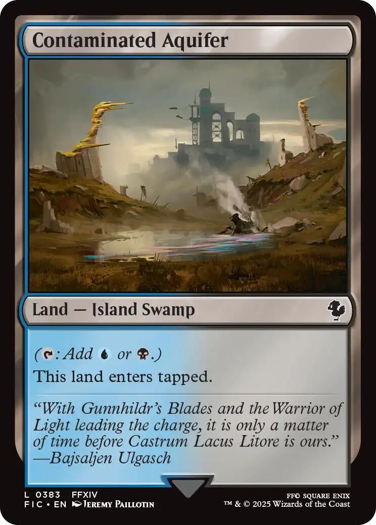 Image for Contaminated Aquifer (Surge Foil) (383) (FIC) - Magic: The Gathering