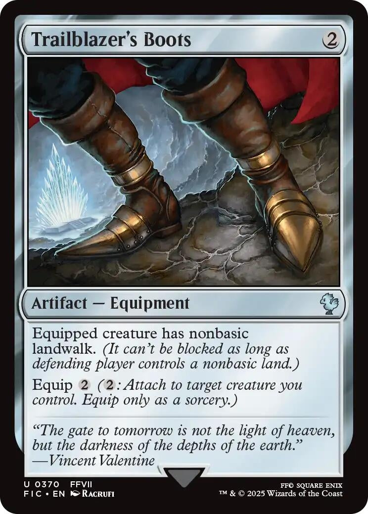 Image for Trailblazer's Boots (Surge Foil) (370) (FIC) - Magic: The Gathering
