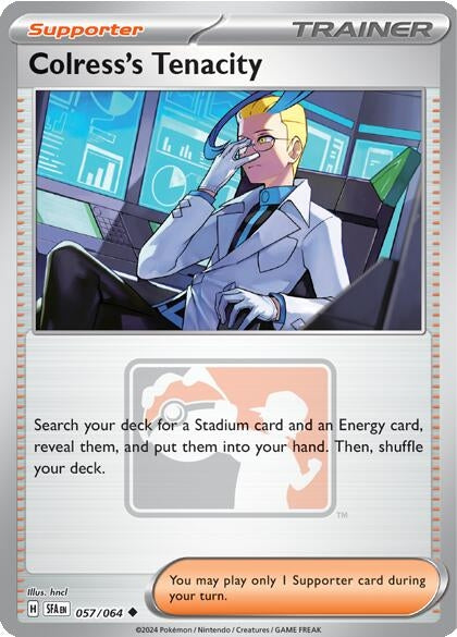 Image for Colress's Tenacity (057/064) - Pokemon