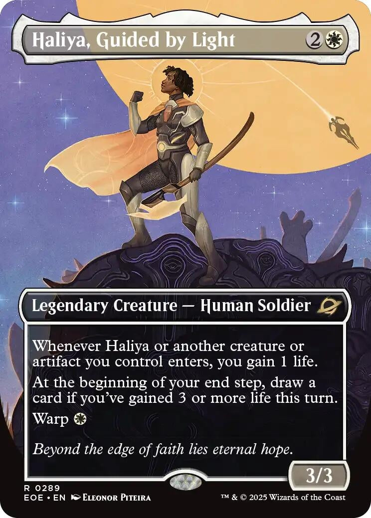 Haliya, Guided by Light (Borderless) (289) (EOE)
