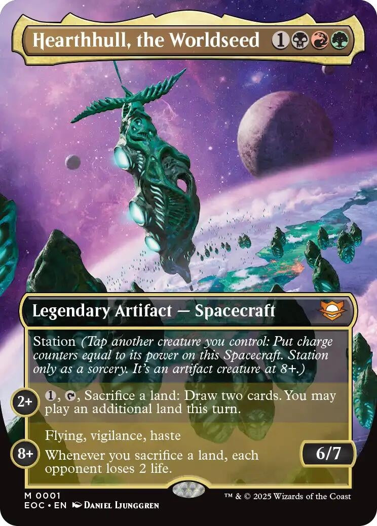 Image for Hearthhull, the Worldseed (Borderless) (1) (EOC) - Magic: The Gathering