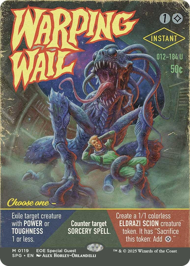 Image for Warping Wail (Showcase) (119) (SPG) - Magic: The Gathering