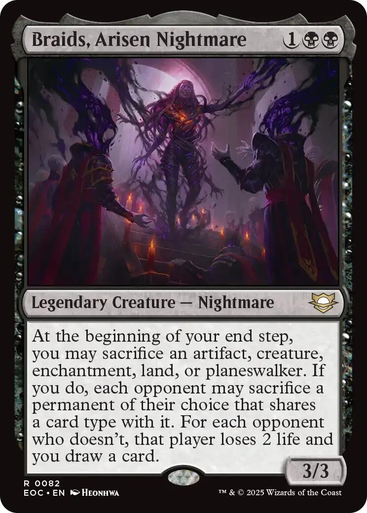 Image for Braids, Arisen Nightmare (82) (EOC) - Magic: The Gathering