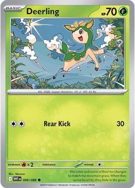 Deerling (006/086) (WHT)