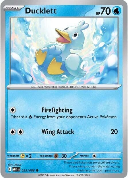 Ducklett (025/086) (WHT)