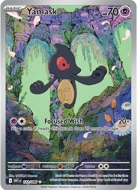 Image for Yamask (122/086) (WHT) - Pokemon