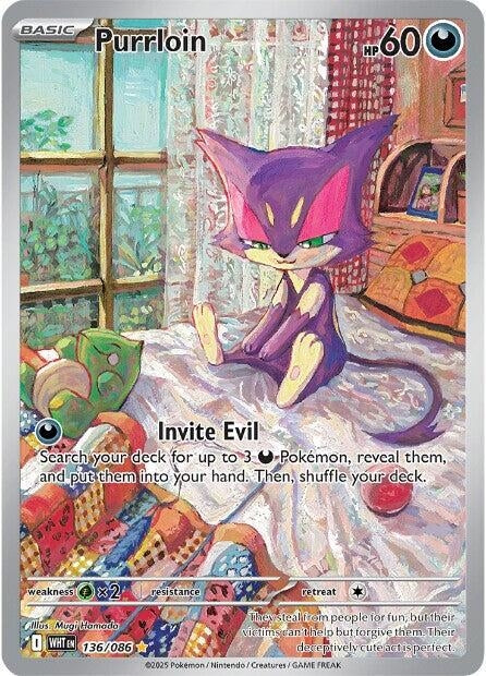 Purrloin (136/086) (WHT)
