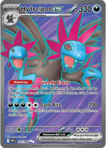 Hydreigon ex (161/086) (WHT)