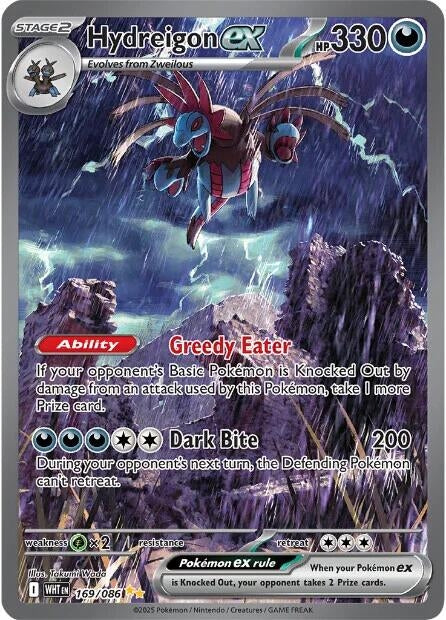Image for Hydreigon ex (169/086) (WHT) - Pokemon