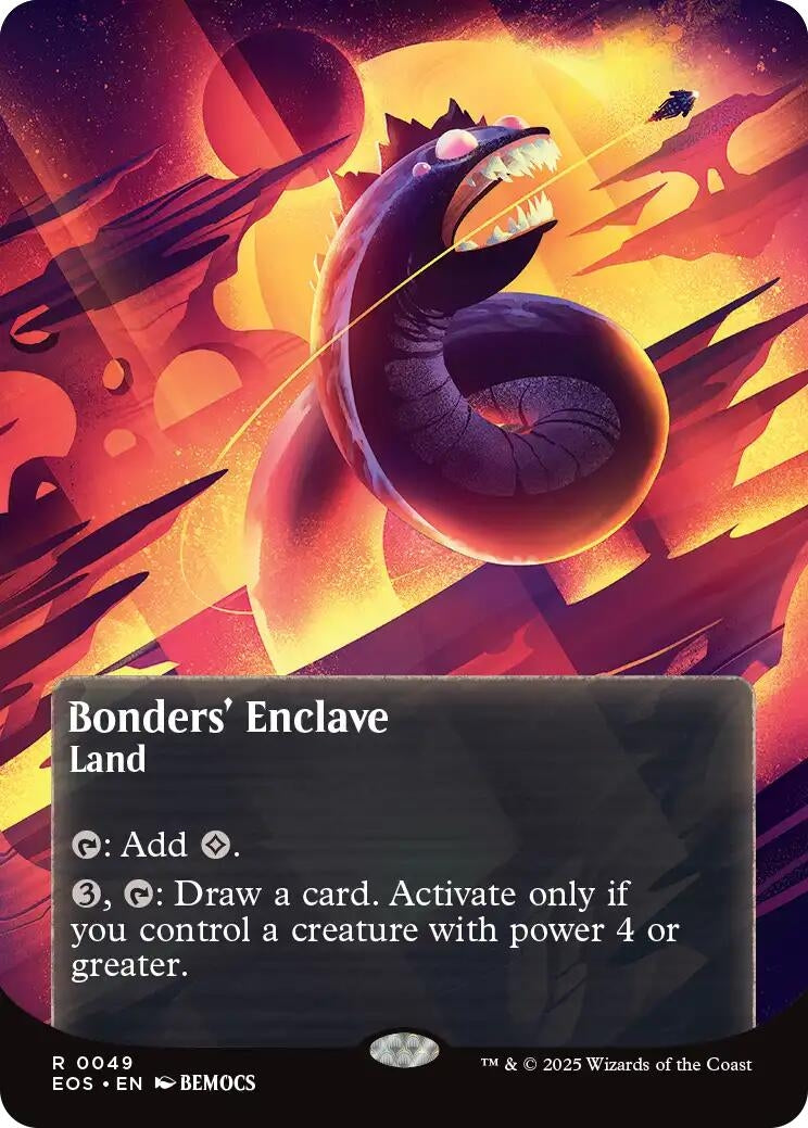 Image for Bonders' Enclave (0046) (Borderless) (49) (EOS) - Magic: The Gathering