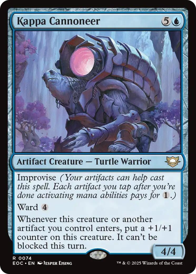 Image for Kappa Cannoneer (74) (EOC) - Magic: The Gathering