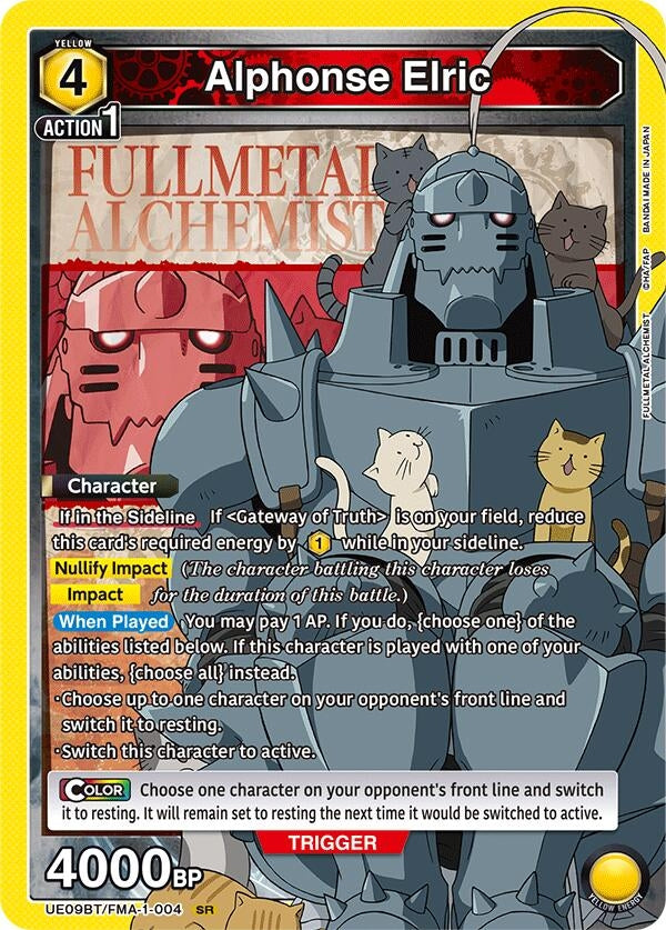 Image for Alphonse Elric (004) (UE09BT/FMA-1-004) (UE09BT) - Union Arena