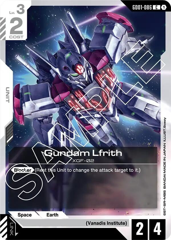 Gundam Lfrith (GD01-086) (GD01)
