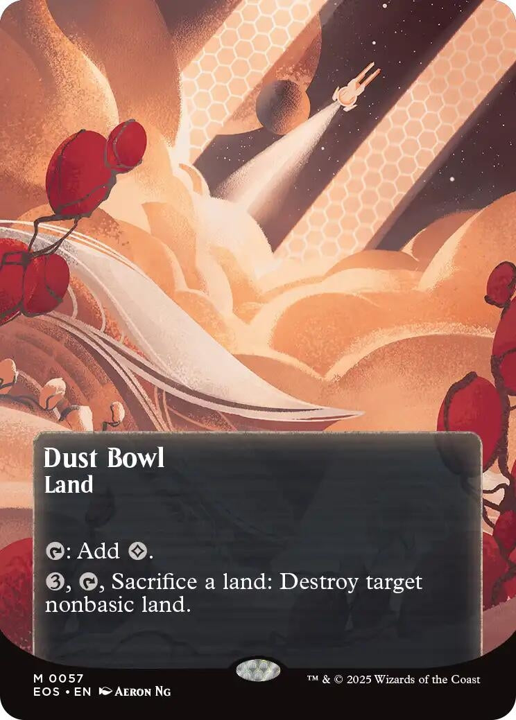 Image for Dust Bowl (0057) (Borderless) (57) (EOS) - Magic: The Gathering