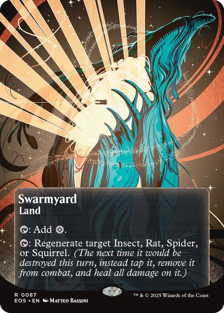 Image for Swarmyard (0087) (Borderless) (87) (EOS) - Magic: The Gathering